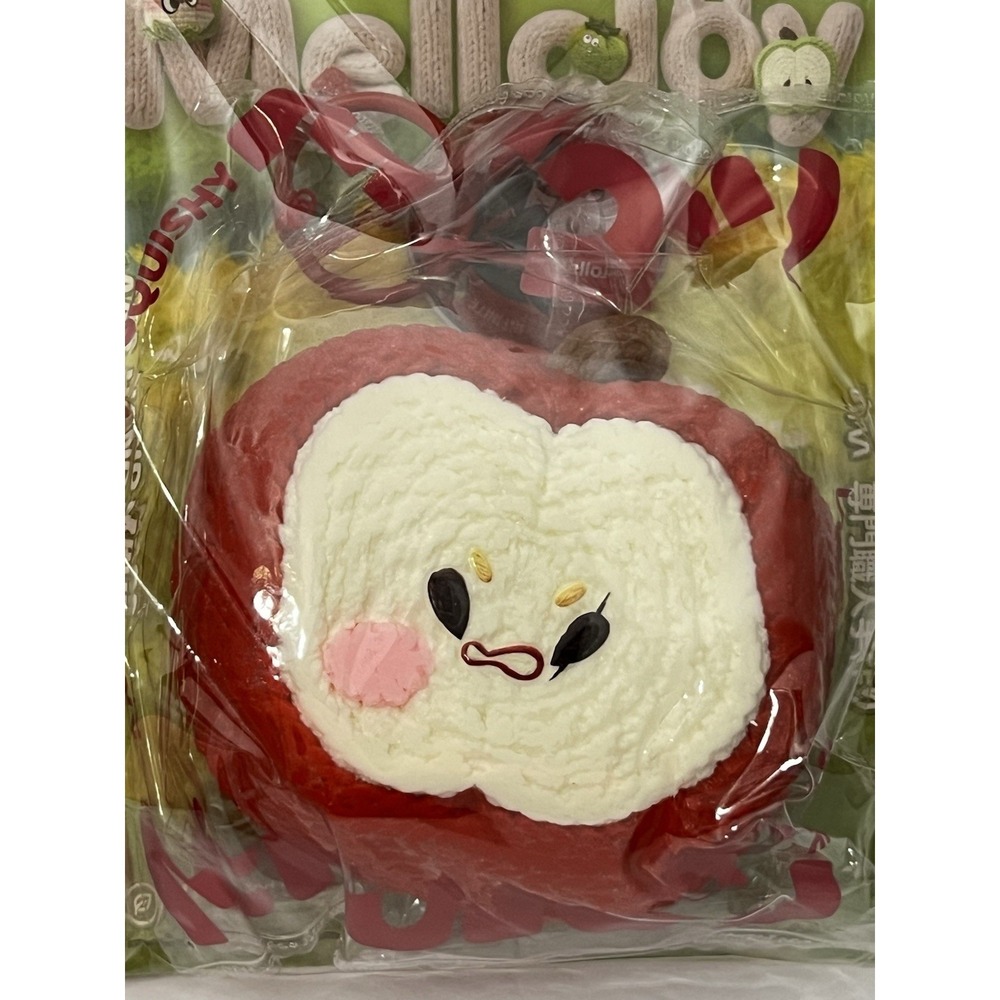 Mellojoy Fuzzy Mountain Veg & Fruit hot tempered apple Squishy Mousse Cream Taba